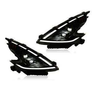 ไฟหน้า LED เต็มรูปแบบสำหรับ 370Z ปี 2013-2019 พร้อมไฟเลี้ยวแบบ Sequential DRL โปรเจคเตอร์ ชุดไฟหน้าอัพเกรด LED กำลังสูง 36W O - Product Image 3