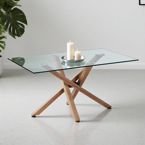 Campione gratuito <span class=keywords><strong>rosso</strong></span> rotto Malaysia temperato di lusso colorato piano di <span class=keywords><strong>vetro</strong></span> regolabile <span class=keywords><strong>tavolo</strong></span> da pranzo con <span class=keywords><strong>vetro</strong></span> - Product Image 4
