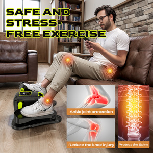 YETFUL - Bicicleta Elíptica de Bajo Impacto para Movimientos Suaves, Fácil de Controlar, Apta para Personas Mayores, con Pedales para Piernas - Product Image 2