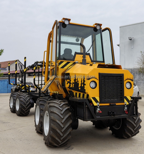 Remorque forestière chinoise <span class=keywords><strong>avec</strong></span> <span class=keywords><strong>grappin</strong></span> en bois, moteur CE et Euro 5, <span class=keywords><strong>grappin</strong></span> rotatif pour camion de transport. - Product Image 4