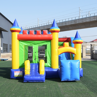 Château gonflable commercial pour l'extérieur, trampoline gonflable en PVC, château de saut gonflable pour enfants