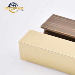 باب مخصص الألومنيوم الشخصي روز الذهب بأكسيد الألومنيوم مع الكهربائي خدمات معالجة مخصصة قطع الانحناء - Product Image 6