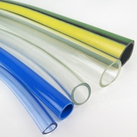 Tuyau d'arrosage flexible en PVC transparent de 1/2 pouce, 1 pouce, 2 pouces, niveau unique