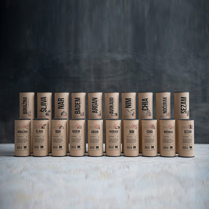 Tùy Chỉnh Logo In Vòng Sinh Thái Kraft Tông Chai Giấy Ống Bao Bì Hộp Thực Phẩm Cho Trà Cà Phê Tee - Product Image 4