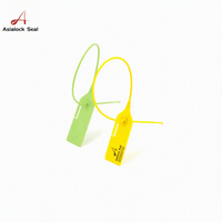 Nummeriertes Manipulationssicheres Sicherheitssiegel mit Logo, Plastik-Transportcontainer-Etikett, Abreißbare Plastikplombe für Sicherheit