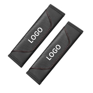 Cinturón de seguridad de fibra de carbono para coche, protección de hombro, sensación de gama alta, cubierta de protección para cinturón de seguridad <span class=keywords><strong>Interior</strong></span> de coche - Product Image 1