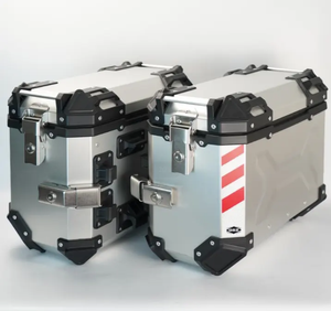 Maleta Universal de Aluminio de 46L con Soporte <span class=keywords><strong>para</strong></span> <span class=keywords><strong>BMW</strong></span> 1200GS, Cajas Laterales de Motocicleta - Product Image 2