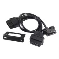 Câble d'Extension Magico Adaptateur Répartiteur en Y OBD OBD2 pour Contournement de Passerelle de Sécurité HD Auto, pour Chrysler Dodge 2018 Jeep Cummins RAM