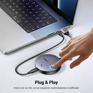 Émetteur et récepteur HDMI sans fil Ugreen 4K avec antennes doubles, construction en alliage d'aluminium, compatible Wi-Fi, modèle 90909A pour la maison - Product Image 4