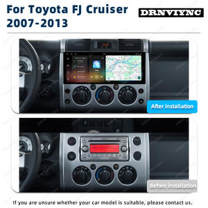 Autoradio Android 7870 12,3 pouces, écran tactile 2K, multimédia, Carplay, GPS, lecteur vidéo stéréo pour Toyota FJ Cruiser 2007-2013 - Product Image 3