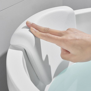 Bathtub <b>Pillow</b> Ergonomic Polyurethane Anti Slip Neck Support Headrest <b>Back</b> Pad For Home Bathroom Use - Product Image 1