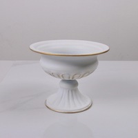 Vase rond en métal miniature très vendu pour centre de table de mariage, décoration intérieure, design vintage européen