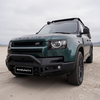 Protection de pare-chocs avant en acier pour Land Rover Defender 4X4, barre de protection robuste en acier, accessoires