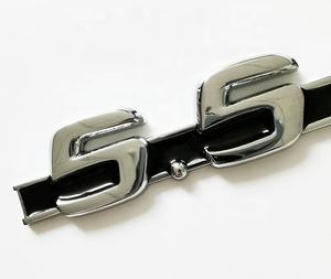 Emblema Badge AMG in Metallo Cromato 5.5 6.3 3.2 Adesivo Laterale per Parafango Compatibile con <span class=keywords><strong>Mercedes</strong></span> <span class=keywords><strong>BENZ</strong></span> - Product Image 1