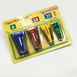 Bán Buôn Giá Rẻ Cá Nhân Gói May Quilting Công Cụ <span class=keywords><strong>Bias</strong></span> <span class=keywords><strong>Tape</strong></span> Các Nhà Sản Xuất 6 Mét 9 Mét 12 Mét 18 Mét 25 Mét <span class=keywords><strong>Bias</strong></span> Ràng Buộc <span class=keywords><strong>Tape</strong></span> <span class=keywords><strong>Maker</strong></span> - Product Image 3