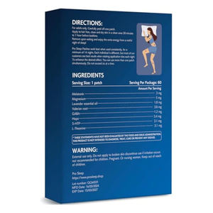 Parche Adhesivo Transdérmico para Dormir, Cuidado de la Salud Natural, Mejora la Calidad del Sueño - Product Image 2