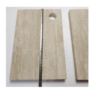 SH STONE plateau de travertin Beige moderne <span class=keywords><strong>planche</strong></span> à découper plateau de décoration <span class=keywords><strong>en</strong></span> <span class=keywords><strong>pierre</strong></span> naturelle polie pour la maison hôtel <span class=keywords><strong>pierre</strong></span> promotionnelle - Product Image 3