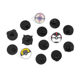 Belle bande dessinée Pokemoned boule broches Logo personnalisé cadeaux promotionnels vêtements accessoires broches fête ornement alliage broche Widget - Product Image 3