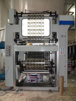 Haute vitesse 8 couleurs 200mm-3200mm Cookie vinyle Poly polyéthylène LDPE sac givré gravure machines d'impression