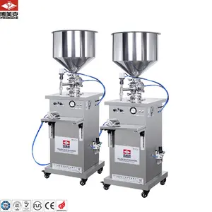 VK GVT-10 Brand Cylinder Filling Cream Fully Automatic Single-head Filling Machine for Vertical pneumatic