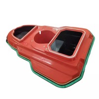 Bateau de pêche commercial de petite taille de 9 m, coque en fibre de verre double, léger, haute résistance à la corrosion chimique, personnalisé