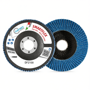 Disque à lamelles Fervi Smartflex 125 mm, meule sans fer pour le métal - Product Image 1