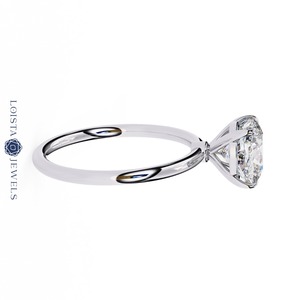 Anillo de Diamantes Cultivados en Laboratorio de Oro de 18K Personalizado para Mujer, Joyería Fina de Lujo para Compromiso y Boda, Fabricante y Proveedor - Product Image 2