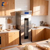 Armoire de fermentation commerciale Zhuoran à 13 niveaux, machine de fermentation en acier inoxydable Zhuoran pour boulangerie