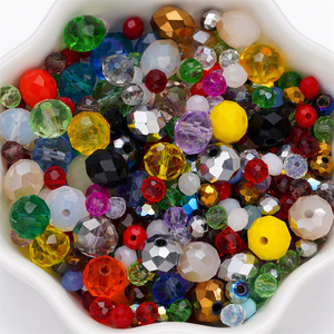 ลูกปัดคริสตัล 4-8 มม. รูปทรงผสม สำหรับทำเครื่องประดับ DIY อุปกรณ์เสริม - Product Image 2