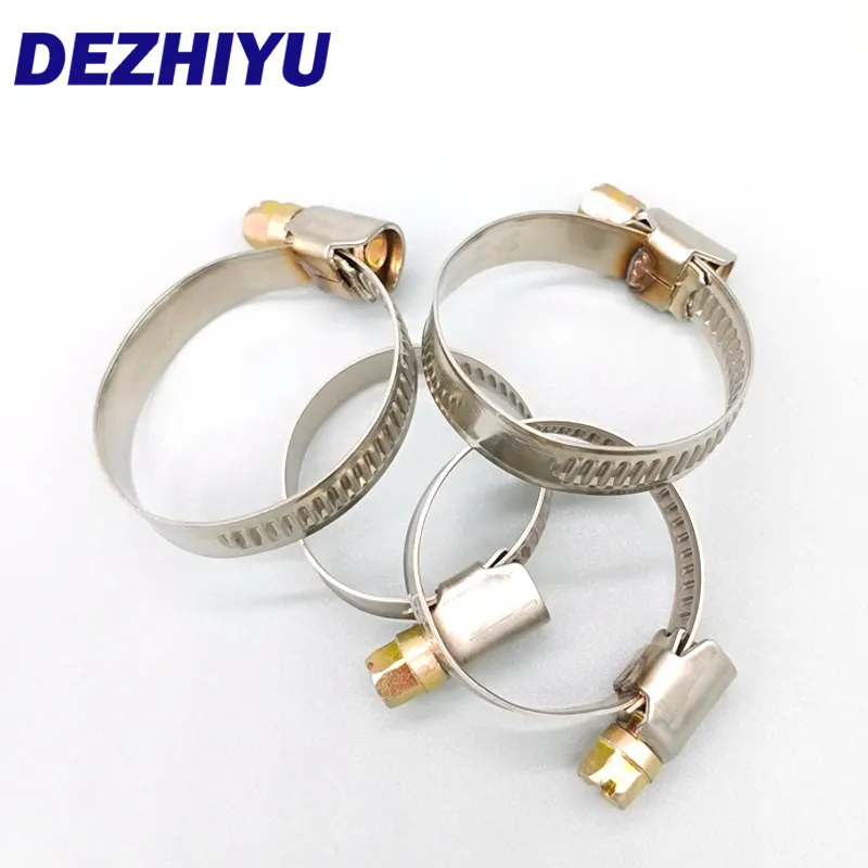 Stainless Steel 201 Or 304 Germany Type Hose clamp worm gear hose clamp