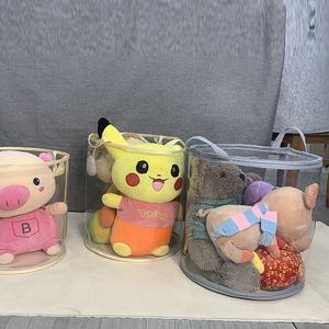 Venta caliente de fábrica INS Cesta plegable de TPU Caja de juguetes Organizador Cesta de lavandería para niños Juguetes - Product Image 3