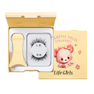 Pestañas Postizas Magnéticas Life Girls, Banda Gruesa y Firme, Curvatura Natural, de Una Sola Pieza, Sin Pegamento - Product Image 2