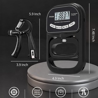 Testeur de force de préhension électronique Wellshow Sport, dynamomètre, renforceur de force de préhension avec résistance réglable pour le sport, la maison et la salle de sport