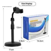 Support de téléphone de bureau, support de disque, hauteur télescopique réglable, rotatif, support paresseux, enseignant, cours en ligne, enseignement, photographie