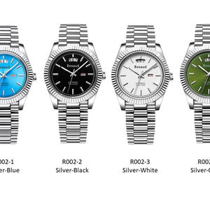 ساعة يد ميكانيكية للرجال, ساعة يد ميكانيكية للرجال مزودة بإبر للرؤية الليلية مصنوعة من زجاج الياقوت ، ساعات يد للرجال - Product Image 1