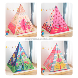 Vente en gros de <span class=keywords><strong>tipi</strong></span> pour enfants intérieur extérieur <span class=keywords><strong>tipi</strong></span> indien imperméable tente de jeu pour enfants - Product Image 3