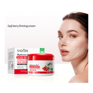 Crème Visage Anti-Âge aux Baies de Goji avec Antioxydant Réduit les Rides et les Ridules Lisse et Hydrate la Peau Crème aux Baies de Goqi - Product Image 2