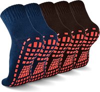 Chaussettes de sport Pilates à logo personnalisé pour hommes et femmes, en tricot, anti-bactériennes, respirantes, écologiques, vente en gros OEM