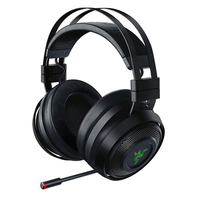 Razer Nari-auriculares inalámbricos para videojuegos, diadema RGB con ajuste de volumen y Audio, 2,4 GHz