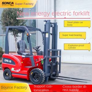 Apilador de Almacenamiento Automático SONCA, Manejo de Estanterías, Tracción en las Cuatro Ruedas, Potencia Hidráulica, Eléctrico, 40 km/h, Garantía de 5 Años - Product Image 5