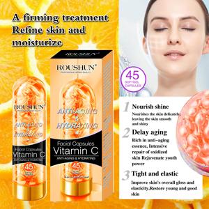 Rooshun แคปซูลใบหน้าวิตามินซีเซรั่มกำจัดจุดด่างดำแคปซูลใบหน้า - Product Image 6