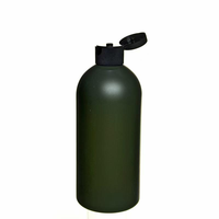 Récipient HDPE noir direct d'usine 150-200ml avec capuchon à double verrouillage, pot de col de 47mm bouteille de supplément