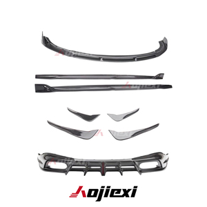 Kits de Carrocería de Fibra de Carbono Estilo CLE <span class=keywords><strong>53</strong></span> AE para <span class=keywords><strong>Mercedes</strong></span> Benz W236 CLE <span class=keywords><strong>53</strong></span> <span class=keywords><strong>AMG</strong></span> 2024+, Alerón Delantero, Faldones Laterales, Difusor, Alerones Laterales Decorativos - Product Image 3