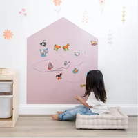 Tableau magnétique personnalisé avec stylo effaçable – Tableau mural magnétique adhésif effaçable à sec / Autocollant mural souple