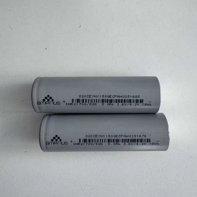 High-Rate 21700 Lithium Cell  Amprius 5000mAh 180A Pulse 5000Q 50A Discharge 180A Pulse