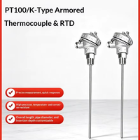 Contrôleur de température numérique intelligent, instrument de contrôle de température, sonde thermocouple de type K PT100 RTD