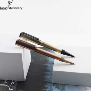 Stylo bille en métal personnalisé de haute qualité avec logo laser, encre noire, idéal pour l'écriture au bureau - Product Image 4