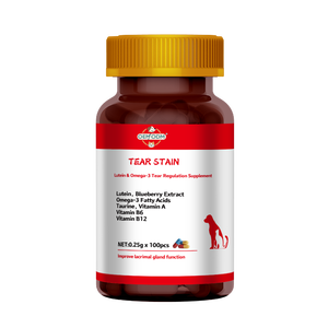 Yüksek kaliteli Lutein yaban mersini özü  takviyesi köpekler kediler için hızlı emilim organik tahılsız kapsüller gözyaşı leke sağlık - Product Image 2