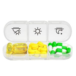 Organizador Semanal Extra Grande Blanco, 3 Veces al Día, Estuches Portátiles para Pastillas Winlike, Caja de Almacenamiento de Medicamentos Mensual - Product Image 3