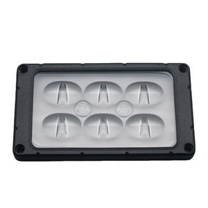 Lámpara de Calle, Reflector, Marco Óptico <span class=keywords><strong>6</strong></span> en 1, <span class=keywords><strong>LED</strong></span> SMD 3030 2835 5050 5630, Lentes de Vidrio Integradas - Product Image 1